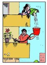 Cartoon: Save Water (small) by B V Panduranga Rao tagged save,water