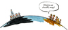 Cartoon: In doubt... (small) by Frits Ahlefeldt tagged pollution oil spill environment doubt defending