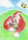 Cartoon: alles wird wieder gut (small) by Metalbride tagged traidingcards,traiding,cards