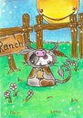 Cartoon: Kitty or Bull (small) by Metalbride tagged katze