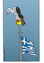 Cartoon: Griechenland-Krise (small) by kader altunova tagged griechenland,krise,geier,fahne