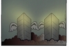 Cartoon: nein eleven (small) by kader altunova tagged twin,towers