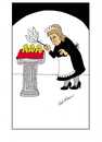 Cartoon: Rolle Deutschlands in Europa (small) by kader altunova tagged aaa,merkel,eu,wirtschaft