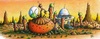 Cartoon: ET (small) by Jupp tagged ufo alien ausserirdischer untertasse planet kürbis jupp bomm illustration cartoon witz idee helm strange foreign toon fun reise trip flug grün mars marsmensch gelandet wüste abenteuer ochjo raumschiff astronaut abend mond