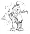 Cartoon: Hund (small) by Jupp tagged hund pinkeln jupp natur bomm dog boom