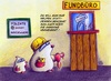 Cartoon: Maulwurf Fundbüro (small) by Jupp tagged maulwurf mole jupp fundbüro gefunden vertreiben geschlössen closed