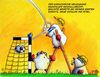 Cartoon: Neuzugang (small) by Jupp tagged fussball soccer maulwurf mole tor goal jupp cartoon