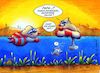 Cartoon: Schmecken Backsteine gut ? (small) by Jupp tagged cartoon maulwurf backstein brick jupp