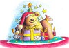 Cartoon: Weihnachtsbär (small) by Jupp tagged weihnachten,bär,jupp,christmas,geschenke,friedland,kiga