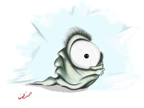 Cartoon: Eye (medium) by yara tagged eye