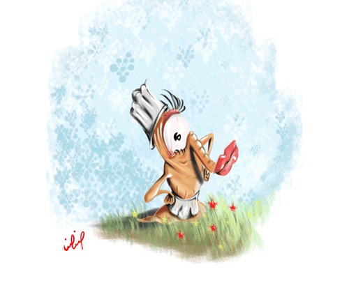 Cartoon: Imagination (medium) by yara tagged imagination