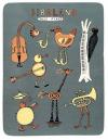 Cartoon: Birdland (small) by Jiri Sliva tagged blues music birdland jazz