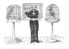 Cartoon: Cages (small) by Jiri Sliva tagged music
