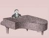 Cartoon: Grand Piano Player (small) by Jiri Sliva tagged music