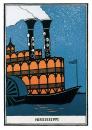 Cartoon: Mississippi (small) by Jiri Sliva tagged blues,music,mississippi,steamboat