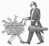 Cartoon: Shopping (small) by Jiri Sliva tagged music,