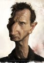 Cartoon: Liam Neeson (small) by slwalkes tagged digital,painting,walkes,actor,irish