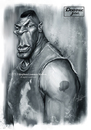 Cartoon: Mike Tyson (small) by slwalkes tagged miketyson,boxing,stephenlorenzowalkes,digitalpainting,portrait,wacom