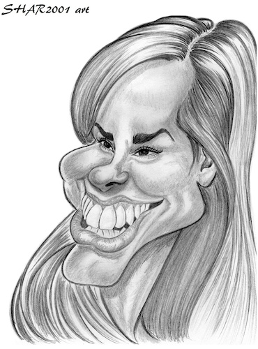 Cartoon: Emma Watson (medium) by shar2001 tagged caricature,emma,watson