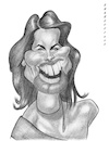 Cartoon: Alessandra Sublet (small) by shar2001 tagged caricature,alessandra,sublet