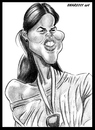 Cartoon: Ana Ivanovic 3 (small) by shar2001 tagged caricature ana ivanovic