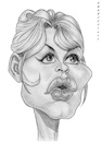 Cartoon: Brigitte Bardot (small) by shar2001 tagged caricature,brigitte,bardot