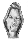 Cartoon: Kristen Stewart 2 (small) by shar2001 tagged caricature kristen stewart