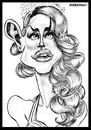 Cartoon: Lana del rey (small) by shar2001 tagged caricature,lana,del,rey