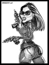 Cartoon: Sienna Miller (small) by shar2001 tagged caricature,sienna,miller