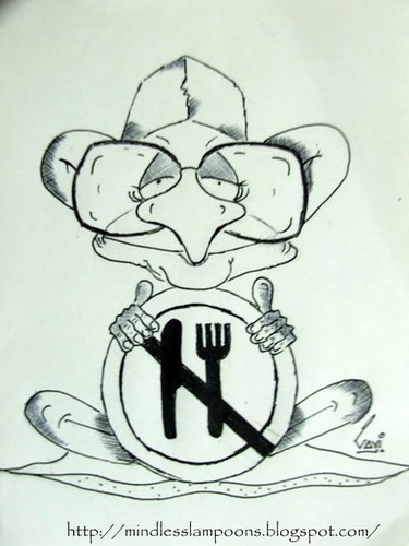 Cartoon: Anna Hazare (medium) by mindpad tagged reformer,social,hazare,anna
