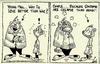 Cartoon: Between LOVE and WAR (small) by mindpad tagged love,and,war,cartoon