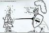 Cartoon: POLI-TICKLING (small) by mindpad tagged advani,dr,manmohan,singh,indian,politics,cartoon,caricatures