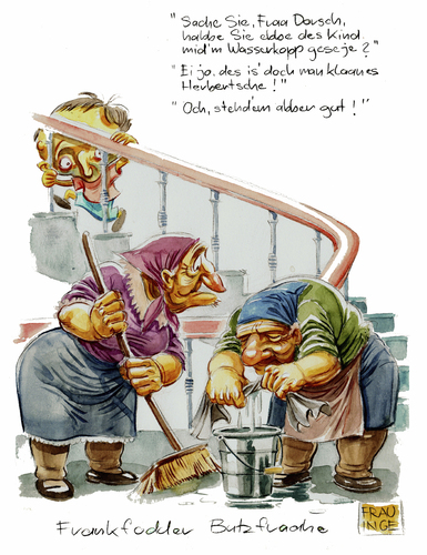 Cartoon: da lacht der hesse (medium) by herr Gesangsverein tagged tja