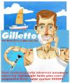 Cartoon: gillette (small) by rasmus juul tagged shaving,