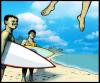 Cartoon: surfing (small) by rasmus juul tagged surf,