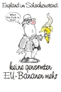 Cartoon: BREXIT (small) by BARHOCKER tagged england,eu,austritt,bananen