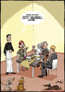 Cartoon: Servietten (small) by andre sedlaczek tagged umwelt,ressourcen,klimawandel,hunde,restaurant