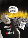 Cartoon: Verfassungsschutz (small) by andre sedlaczek tagged verfassungsschutz,nsu,mann,rechts