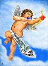 Cartoon: Cupid (small) by Nizar tagged cupid