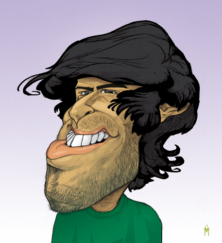 Cartoon: Aaron Swartz Caricature (medium) by Mattia Massolini tagged aaron,swartz,activist,caricature,freedom,knowledge