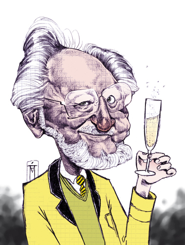 Cartoon: Ronald Searle (medium) by Mattia Massolini tagged ronald,searle,caricature,mattia,massolini