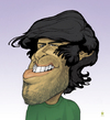 Cartoon: Aaron Swartz Caricature (small) by Mattia Massolini tagged aaron,swartz,activist,caricature,freedom,knowledge