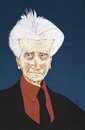 Cartoon: Alain Resnais (small) by Mattia Massolini tagged resnais