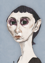 Cartoon: Anne Teresa de Keersmaer (small) by Mattia Massolini tagged dance,art