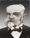 Cartoon: Antonin Dvorak (small) by Mattia Massolini tagged dvorak caricature