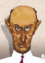 Cartoon: Arnold Schoenberg (small) by Mattia Massolini tagged composer