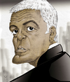 Cartoon: George Clooney (small) by Mattia Massolini tagged george clooney caricature