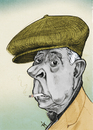 Cartoon: Jaques-Prevert (small) by Mattia Massolini tagged jaques,prevert,caricature,mattia,massolini