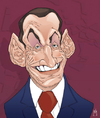 Cartoon: Nicolas Sarkozy (small) by Mattia Massolini tagged sarkozy