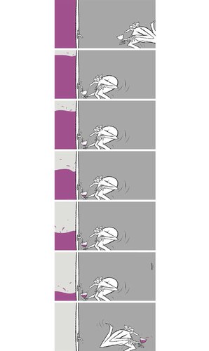 Cartoon: 10... (medium) by Nekra tagged wine